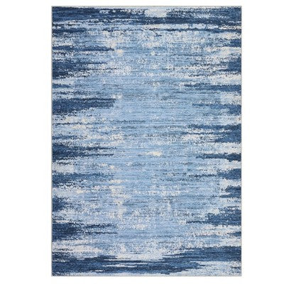 Modern Abstract Washable Living Room Bedroom Area Rugs, Soft Large Non Slip Floor Carpet for Home Office