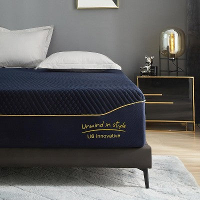 CSBDHOME 12 Inch Memory Foam Mattress Bed in A Box, Medium Firm with Removable Washable Cover