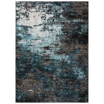 Washable Modern Abstract Living Room Rugs, Soft Non Slip Bedroom Dining Room Carpet, Stain Resistant Floor Rug for Kitchen Office