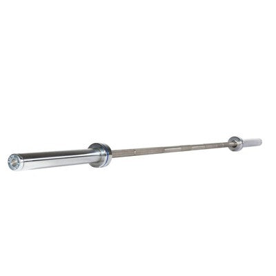 YORK Elite Olympic Stainless Steel Weight Bar Premium Durable Rust Resistant Fitness Bar