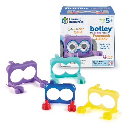 Learning Resources Botley the Coding Robot Facemask 4-Pack