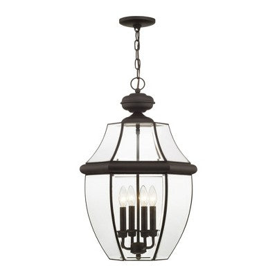 Livex Lighting Monterey 4 - Light Pendant in Bronze