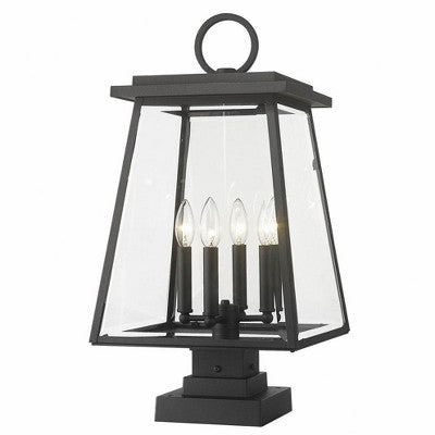 Z-Lite Broughton 4 - Light Lantern in Black