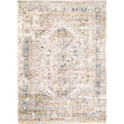Nuloom Madisson Vintage Faded Medallion Indoor Area Rug