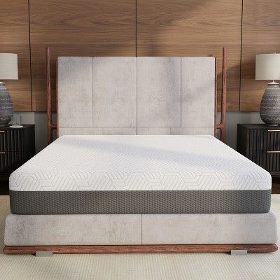 Okak Medium-Firm Memory Foam Mattress with Cooling Cover, Breathable Mattress in a Box, Mattress with CertiPurUS Certified