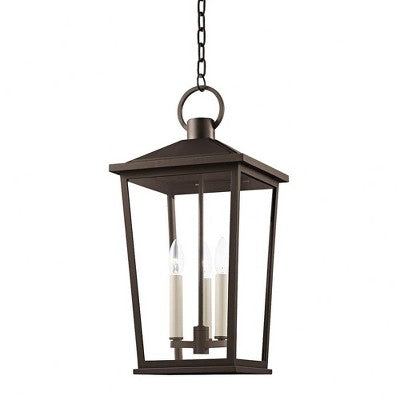 Troy Lighting Soren 3 - Light Pendant in Bronze Clear Shade