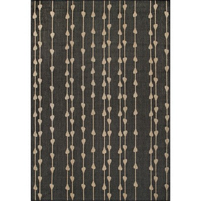 Nuloom Kiernan Vertical Teardrop Stripe Indoor and Outdoor Area Rug