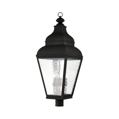 Livex Lighting Exeter 4 - Light Post Light in Black