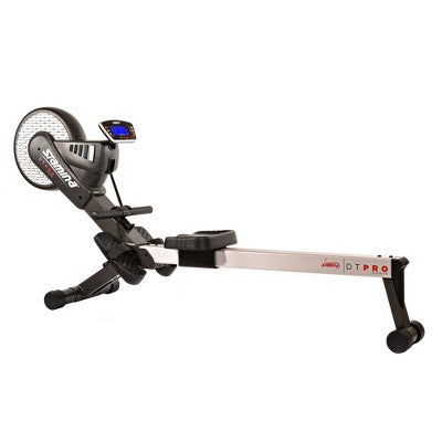 Stamina Products DT Pro Power Foldable Air and Magnetic Resistance Cardio Rowing Machine with Programmable LCD Monitor and Fitness App