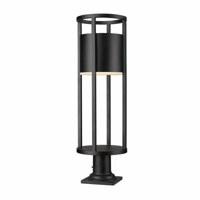 Z-Lite Luca 1 - Light Lantern in Black