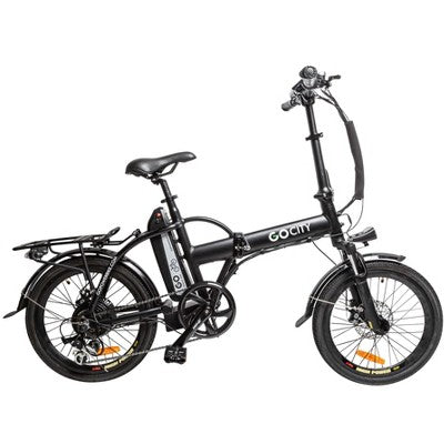 GoPowerBike GoCity Folding Electric City Bike 20’’ Wheels (Open Box)