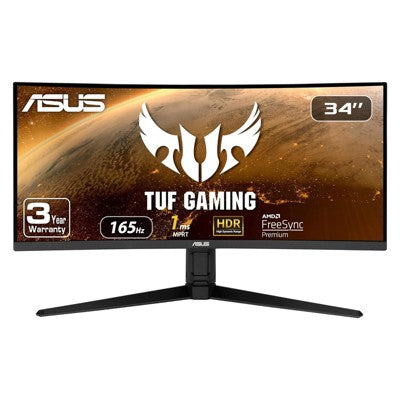 ASUS TUF VG34VQL1B 34" 3440x1440 UWQHD 1ms 165Hz Curved Desktop Monitor