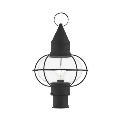Livex Lighting Newburyport 1 - Light Post Light in Black