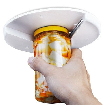 EHMKNP Jar Opener - Under Cabinet Can Opener for Weak Hands and Elderly