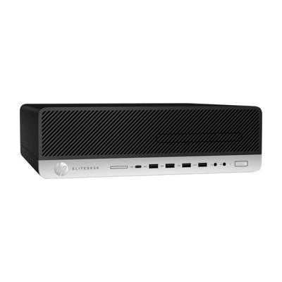 Refurbished HP EliteDesk 800 G4 Small Form Factor Business Desktop, Intel Core i7-8700, 3.20GHz, 16GB RAM, 256GB SSD, Windows 11 Pro - Manufacturer