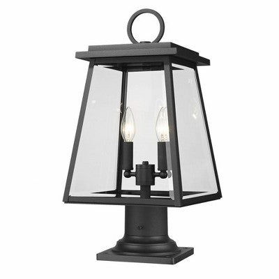 Z-Lite Broughton 2 - Light Lantern in Black