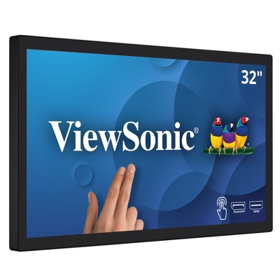 Refurbished: ViewSonic TD3207 32" FHD Touch Screen Monitor with HDMI, USB and DP - Manufacturer Refurbished