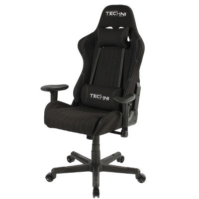 Kumasinova Adjustable Ergonomics Gaming Chair 360°Swivel Office Chairs with Head&Lumbar Pillow,90-150°Recliner Chair for Office&Home,250lbs Max, Black