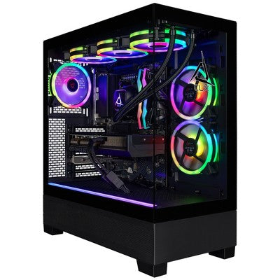 CLX SET Gaming PC - AMD Ryzen 7 9800X3D 4.7GHz 8-Core Processor, 32GB DDR5 Memory, GeForce RTX 5080 16GB Graphics, 2TB SSD, WiFi, Windows 11 Home