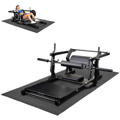 BalanceFrom Fitness Hip Thrust Machine, Adjustable Synclock Lever for Home Gym
