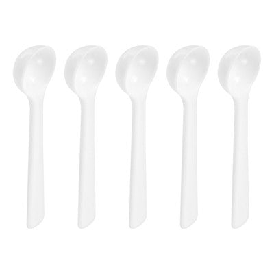 Unique Bargains Reusable Plastic Powder Long Handle Measuring Spoon for Kitchen