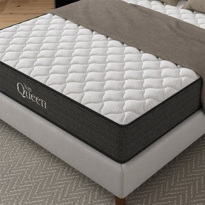 Yinvani 12"H Cooling Gel Hybrid Mattress, Water Resistant