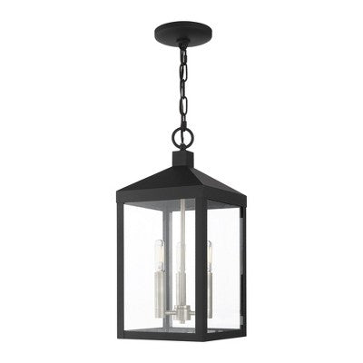 Livex Lighting Nyack 3 - Light Pendant in Black