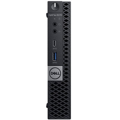 Refurbished Dell 5070-MICRO Certified Pre-Owned PC, Core i5-8500T 2.1GHz Processor, 16GB Ram, 500GB M.2-NVMe, Win11P64, Manufacturer Refurbished