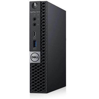 Dell 7070-MICRO Certified Pre-Owned PC, Core i7-9700T 2.0GHz, 16GB, 512GB SSD, Win11P64, Internal WIFI, Manufacture Refurbished