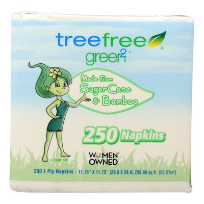 Green2 - Paper Napkins - Case of 16 - 250 Count