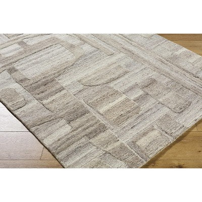 Hauteloom Brasen Wool Living Room, Bedroom Area Rug - Bohemian, Transitional