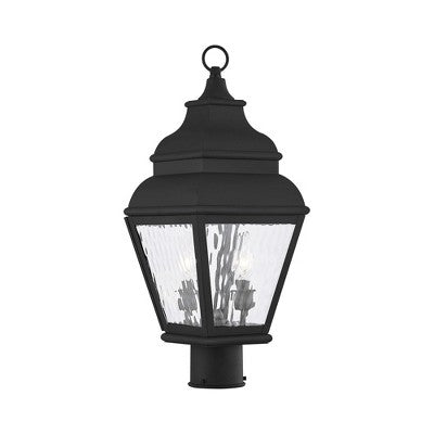 Livex Lighting Exeter 2 - Light Post Light in Black
