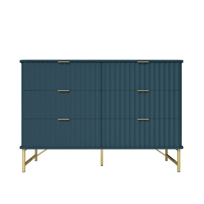 CLIHOME 6-Drawer Standard Chest Decorative Storage Drawers
