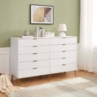 Manhattan Comfort Dumbo 10 Drawer Double Dresser
