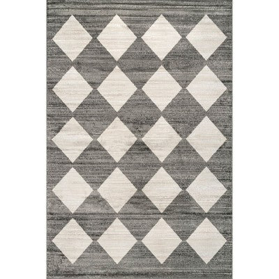 Nuloom Gianna Contemporary Geometric Checker Tile Indoor Area Rug