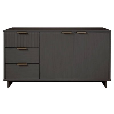55.07" Granville Modern 3 Drawer Sideboard - Manhattan Comfort