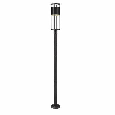 Z-Lite Luca 1 - Light Post Light in Black