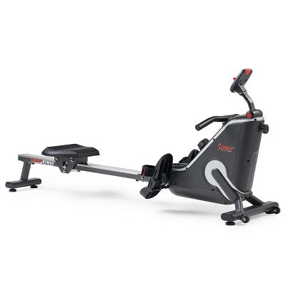 Magnetic Rowing Machine for Home, Smart Rower with Full Motion Arms - Sunny Health and Fitness