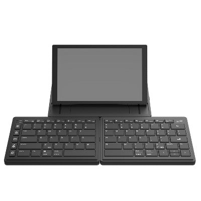 Mobile Pixels Tetra Split Keyboard with Touch Screen in Black, Size: TKL