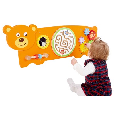 Learning Advantage® Bear Activity Wall Panel - 18m+ - Toddler Activity Center