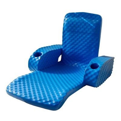 TRC Recreation Folding Baja II Lounge Portable Swimming Pool Water Float