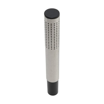 Unique Bargains Tea Infuser Telescopic Tube Tea Infuser Cylinder Shape Hand Wash Stainless Steel Black 6.42"x0.79"x0.79" 1Pcs