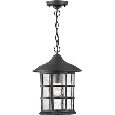 Hinkley Freeport Coastal Elements 14" High Black Outdoor Hanging Light