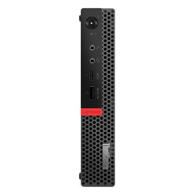Lenovo ThinkCentre M920Q, Tiny Desktop, Intel Core i7-9700T, 2.4GHz, 8GB RAM, 256GB SSD, Windows 10 Pro - Manufacturer Refurbished