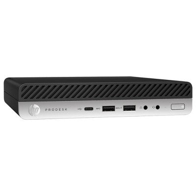 Refurbished HP ProDesk 600 G3, Mini Desktop, Intel Core i7-6700T, 2.8GHz,16GB RAM, 256GB SSD, Windows 10 Pro - Manufacturer Refurbished