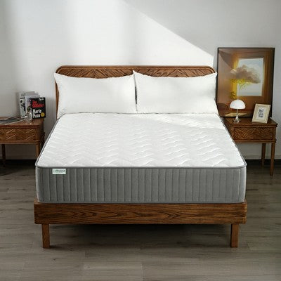 ZACHVO Life Balance 12" Twin Hybrid Mattress, Memory Foam, Pocket Springs, Pain Relief, Made in USA, CertiPUR-US, SE-12-T