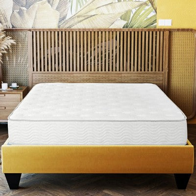 Okak Modern 9Inch Pocket Coil Spring Hybrid Mattress with Pressure Relief for Comfy Sleep,Medium Feel Bed Mattresses