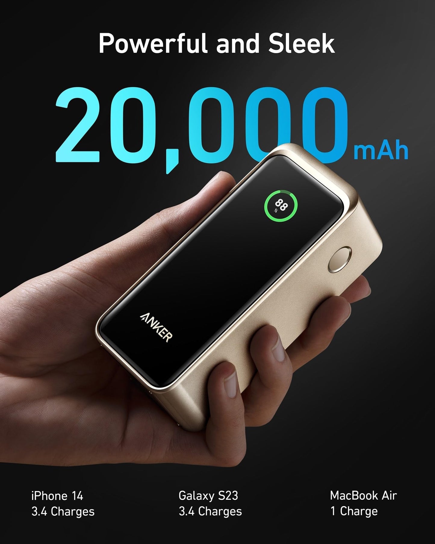 Anker Prime Power Bank (20K, 200W)