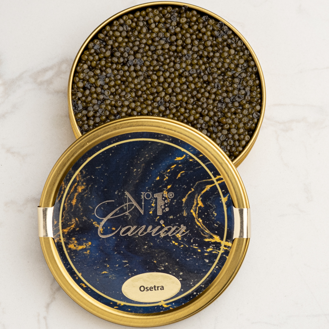 The Complete Caviar Set 125g of Kaluga Classic