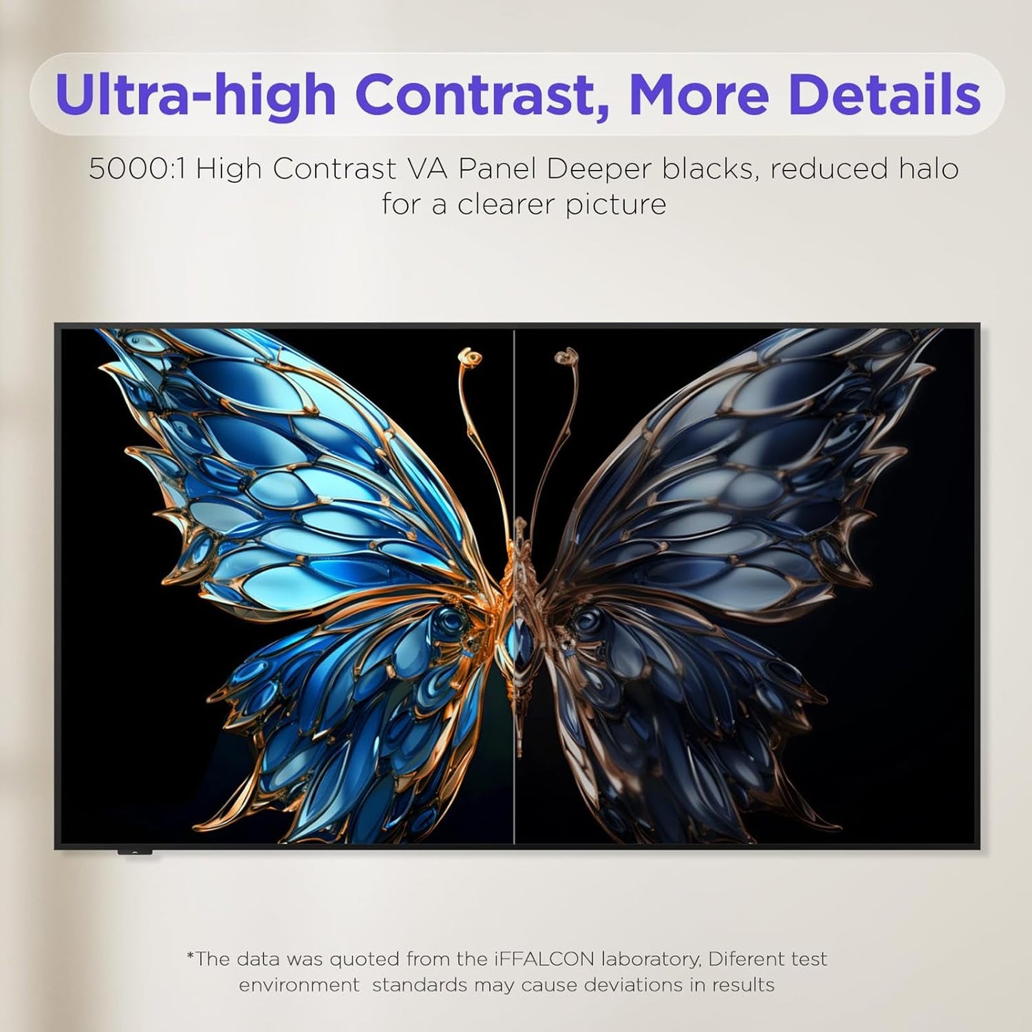 55-Inch Class QLED 4K Smart TV, Ultra-Slim Picture Frame TV, 144Hz, HDR, Art Mode W/Ai Art, Wide Color Gamut, Dolby Vision IQ, Dolby Atmos, Google Assistant Voice Remote(55F75, 2025 Model)